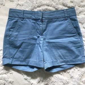 Light Blue J. Crew Shorts